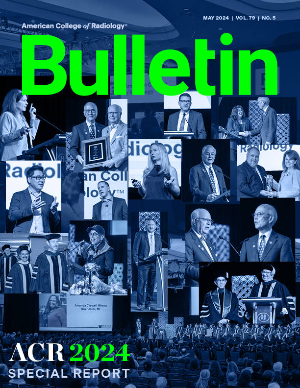 May 2024 issue of the ACR Bulletin